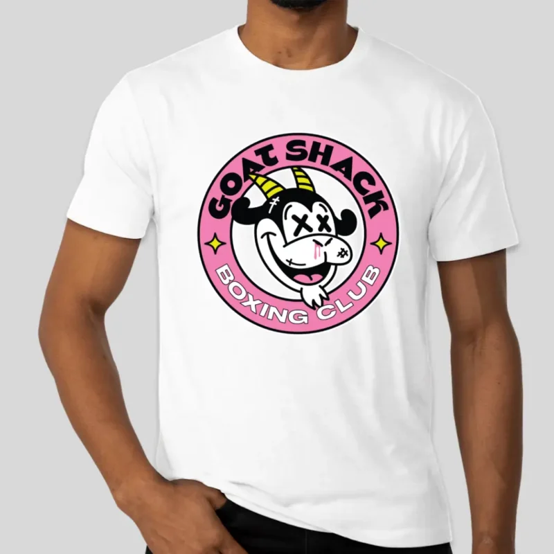Goat Shack T-Shirt White - Image 2