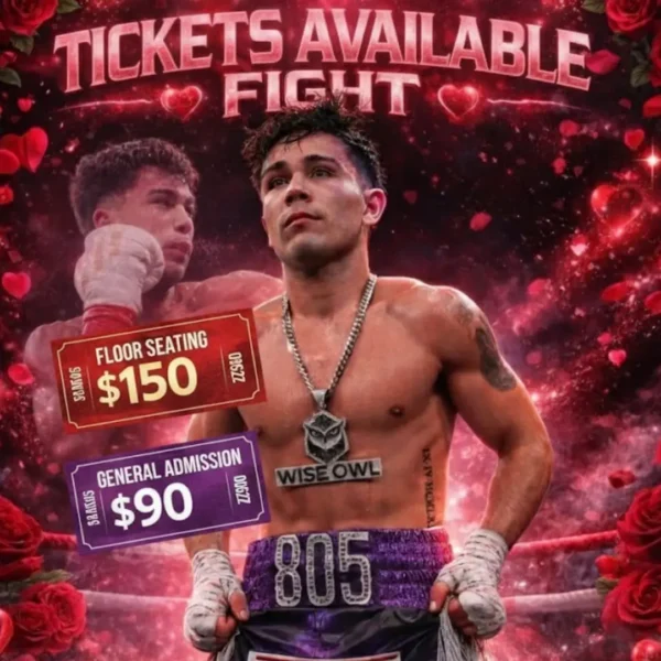 Valentine’s Day Fight Night: JJ Subia Live